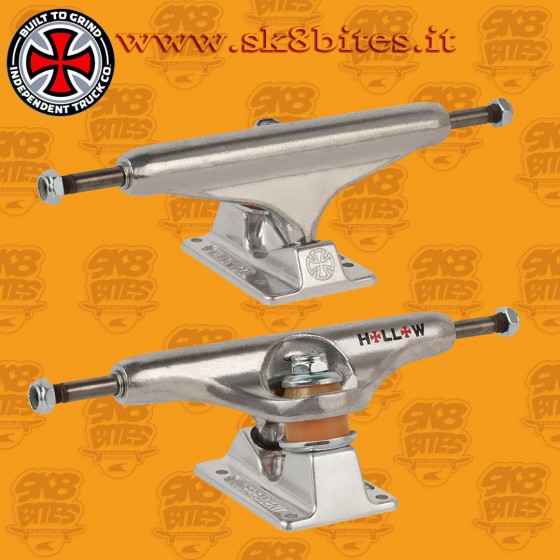 Independent Stage 11 Forged Hollow Silver 144mm Skateboard Street Trucks