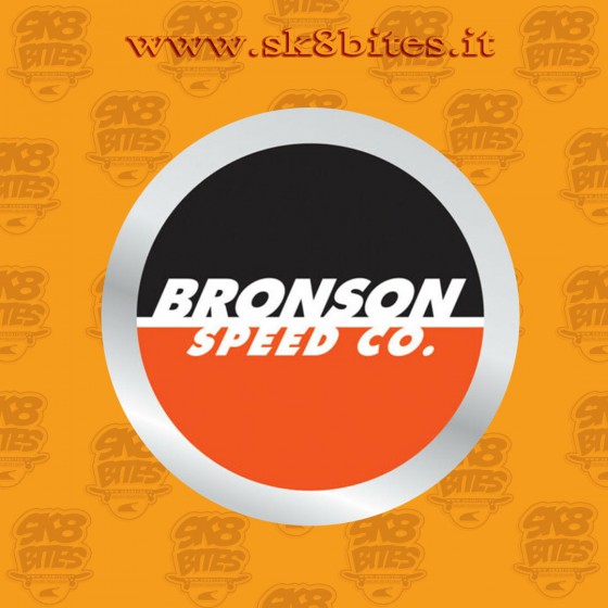 Bronson Speed Co. Logo Foil Skateboard Sticker Green