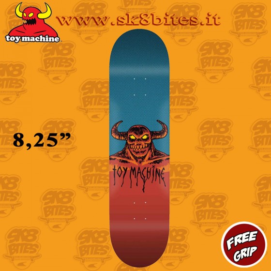 Toy Machine Hell Monster 8.25" Street Skateboard Pool Deck