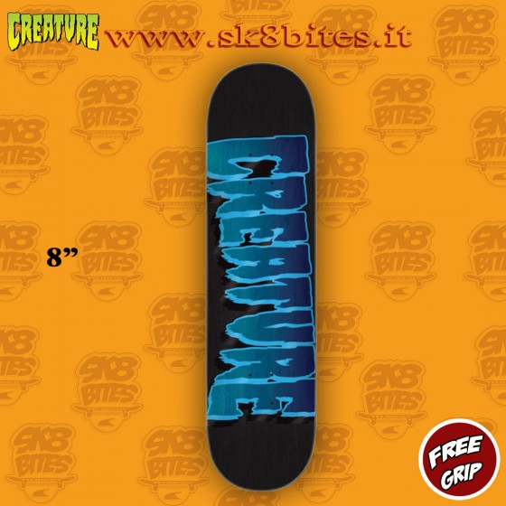 Creature Logo Outline Stumps 8" Tavola Street Skateboard Pool