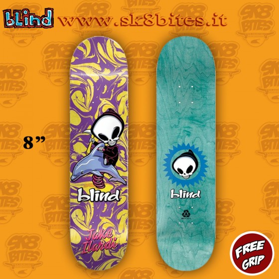 Blind Reaper Ilardi Reaper Ride Purple R7 8" Skateboard Street Pool Deck