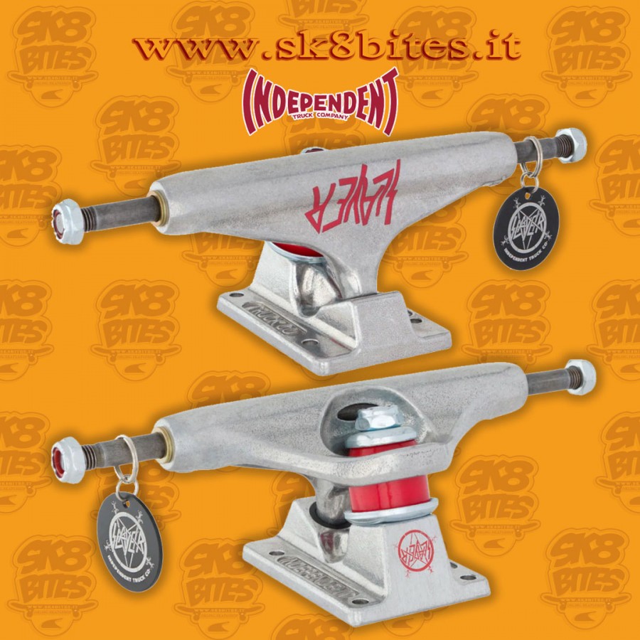 Independent Stage 11 Slayer Polished Silver Standard 144mm Street Skateboard Trucks Independent Stage 11 Slayer Polished Silver Standard 144mm Street Skateboard Trucks
