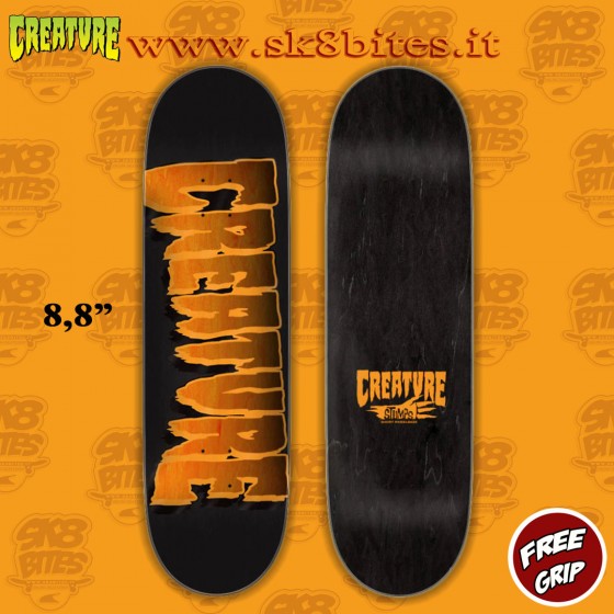 Creature Logo Outline Stumps 8,8" Tavola Street Skateboard Pool