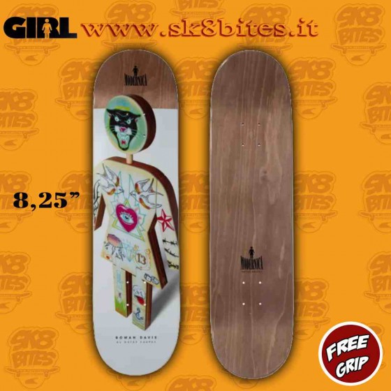 GIRL Davis Modernica 8.25" Tavola Skateboard