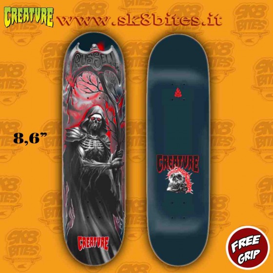 Creature Russell Metal XX 8,6" Tavola Skateboard