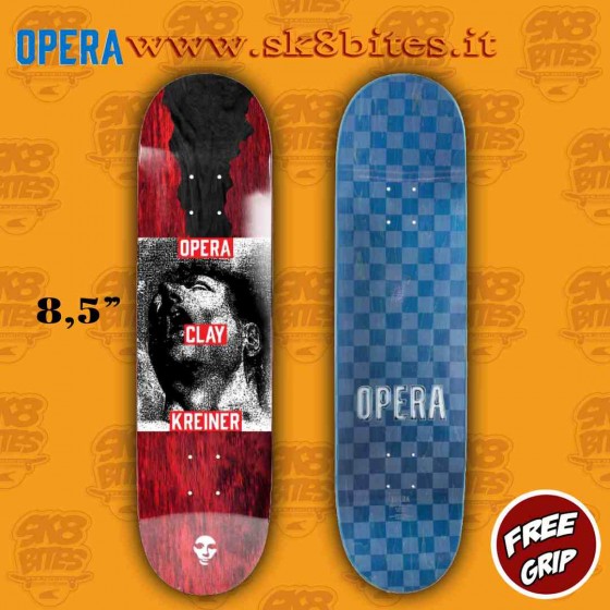 Opera Clay Kreiner EX7 Agony 8,5" Tavola Skateboard