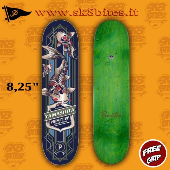 Primitive YAMASHITA Koi Pro Animal 8,25" Tavola Skateboard